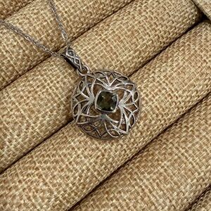 Moldavite necklace